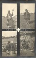 South Slavic peasants, folklore, photo
