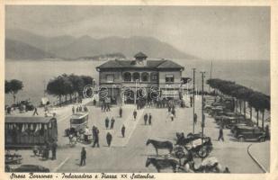 Stresa Borromeo, Imbarcadero e Piazza XX Settembre / pier, square, tobacco shop (EK)