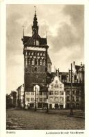 Gdansk, Danzig; Kohlenmarkt, Stockturm / square, tower