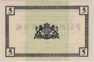 Német Birodalom / Königsbrück hadifogolytábor 1918. 5M T:I
German Empire / Königsbrück POW camp 1918...