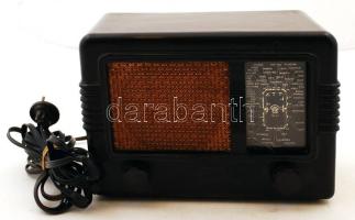Orion Typ 511 régi rádió, 26x14x18 cm