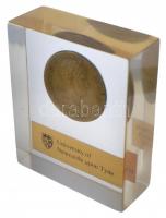 Római Birodalom / Róma / Hadrianus 132-134. Sestertius Br, a Newcastle-i Egyetem plasztik foglalatáb...