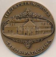 DN "Comenius 1592-1670 - Illustris Schola Sárospatak" Br emlékérem (70mm) T:2