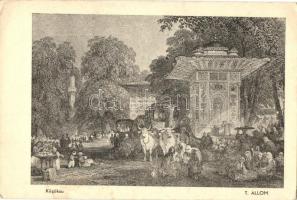 Constantinople  - 4 old postcards