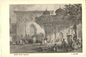 Constantinople  - 4 old postcards