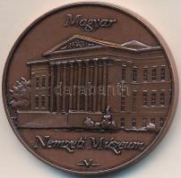 DN "Magyar Nemzeti Múzeum / Gróf Széchényi Ferenc" Br emlékérem (42mm) T:1-