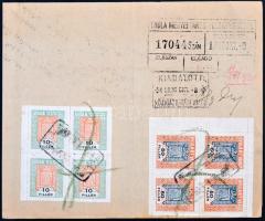 1930 Illetőségi bizonyítvány Gyula városi okmánybélyegekkel