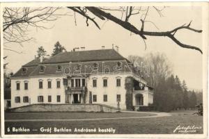 Bethlen, Gróf Bethlen Andrásné kastély / castle