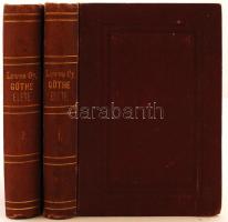 Lewes György Henrik: Göthe élete. I-II. Fordította: Szász Károly. Budapest, 1874, Ráth Mór. Kiadói egészvászon kötésben. Kissé kopottas fedőborítóval, egyébként jó állapotban.
