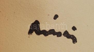 Rippl-Rónai József (1861-1927): Litográfiakészítés közben, cinkográfia, papír, jelzett a cinkográfiá...