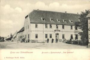 Schwabhausen, Brauerei u. Gastwirtschaft "Drei Gleichen" / brewery, restaurant