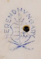 Herendi párocska, kézzel festett, jelzett, hibátlan, m: 6 cm (2×)