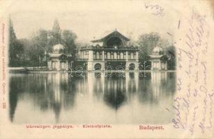 Budapest XIV. Városliget, Jégpálya, Divald (EK)