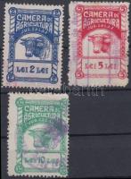 1925 Szilágy megye helyi kiadás teljes sor 11 1/2 fogazással
