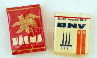 Magyar cigaretta, bontatlan, 2 doboz: Pálma, Fair messe foire (Budapesti Nemzetközi Vásár 1966.)