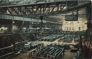 Essen-Ruhr, Krupp's Fabrik, Kanonenwerkstatt I. / factory interior