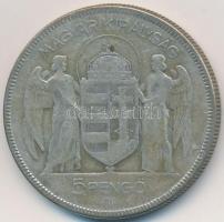1930. 5P Ag "Horthy jobbra" T:3 Adamo P8