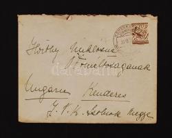 1929 Horthy Paulette (1903-1940) levele édesanyjának, Horthy Miklósné Purgly Magdolnának (1881-1959)...