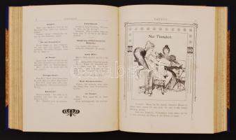 1902 Caprice, Humoristisch-Satyrisches Wochenblatt, I. Jahrgang Nr. 1-20., az hetilap több száma kön...