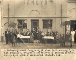 1926 Balmazújváros, Hangya vendéglője, Szövetkezeti Asszonycsoport ünnepélyes gyűlése, photo (fa)