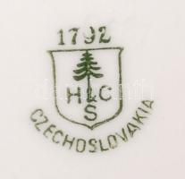 3 db Bavaria mokkás csésze + különböző aljak, jelzettek, hibátlanok