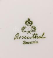 3 db Bavaria mokkás csésze + különböző aljak, jelzettek, hibátlanok