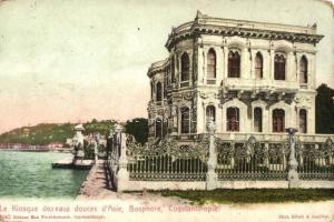 Constantinople, Kiosque des eaux douces d'Asie, Bosphore / kiosk, Bosphorus (EB)