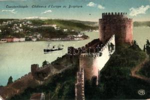 Constantinople, Chateaux d'Europe, Bosphore / castle, Bosphorus (EM)