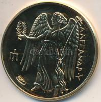 DN "Történelmi aranypénzek - Nagy Sándor Distater" aranyozott Cu-Zn utánveret "COPY&q...