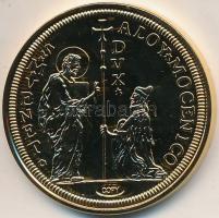 DN "Történelmi aranypénzek - Giovanni Mocenigo 1763-1778. 50 Zecchini" aranyozott Cu-Zn ut...