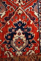 Perzsa szőnyeg,szép színnel és mintával, jó állapotban, 295×146,5 cm