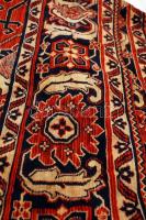 Perzsa szőnyeg,szép színnel és mintával, jó állapotban, 295×146,5 cm