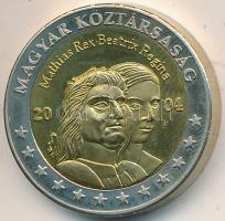 2004. 2€ "Mátyás király - Phoenix vitorlás" próbaveret T:P