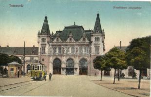 Temesvár, Józsefvárosi pályaudvar / railway station