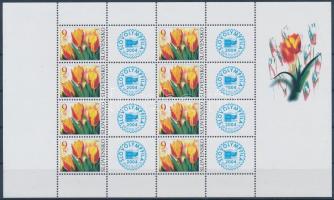 Greeting Stamps mini sheet, Üdvözlőbélyegek kisív