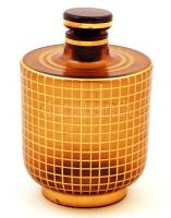 Dekoratív parfümös üveg, hibátlan, m:11,5 cm