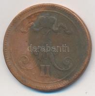Finnország 1867. 10p Cu T:2-,3
Finland 1867. 10 Pennia Cu C:VF,F
Krause KM#5.1