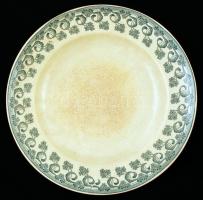 Antik Zsolnay hiányos szecessziós készlet, levonóképes, néhányon hajszálrepedések, jelzett, összesen...