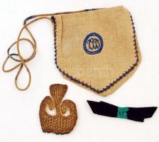 Ballagó tarisznya 1935-ből, tartozékokkal