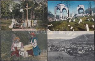 134 főként régi motívum lap, üdvözlőlap, folklór, gyerek, hölgy, törpe, katonai, vallás témájú lapok...