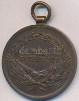 1914. "Ferenc József Bronz Vitézségi Érem "Der Tapferkeit" Br kitüntetés mellszalag n...