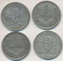 1926-1939. 1P Ag (4x) T:2,2-
