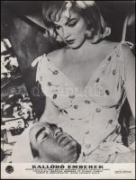 Kallódó emberek: Marilyn Monroe és Clark Gable, Mokép fotó, 23x17,5cm