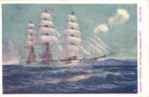 Vollschiff Armida, Im Selbstverlage des Österr. Flottenvereines Serie III. Nr. 4. s: Alex Kircher