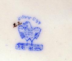 Aqvincumi akt, kézzel festett, jelzett, hibátlan, m:39 cm