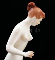 Aqvincumi akt, kézzel festett, jelzett, hibátlan, m:39 cm