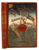 Verne Gyula: Öt hét léghajón. Ötödik egyedül jogosított képes kiadás. Bp., 1923, Franklin-Társulat. Illusztrált, kiadói aranyozott, festett egészvászon kötés, kissé kopottas, egyébként jó állapotban.