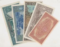 30db vegyes korona, pengő bankjegy T:vegyes