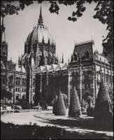 cca 1930 Kossuth tér, 20x16,5cm