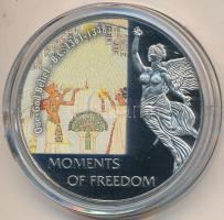 Libéria 2006. 10$ "Szabadság pillanatai - Egyisten hit" multicolor T:PP 
Liberia 2006. 10 ...